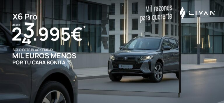 Lee más sobre el artículo Black Friday Livan: 1.000 € de descuento en tu X6 Pro
