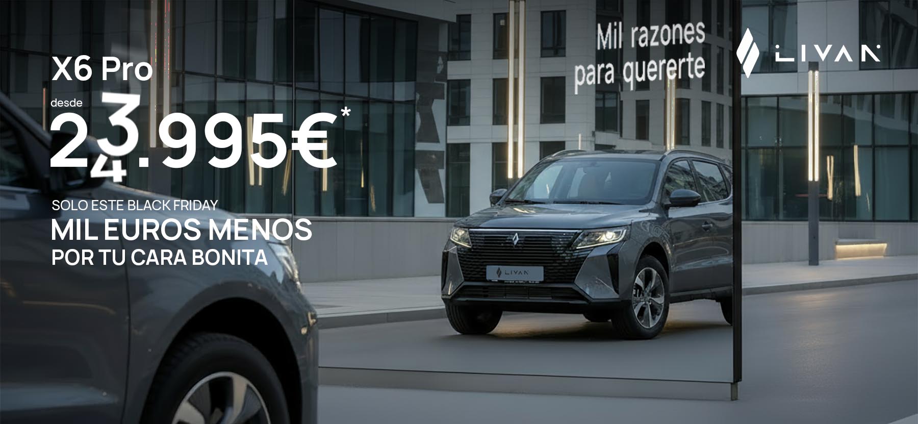 En este momento estás viendo Black Friday Livan: 1.000 € de descuento en tu X6 Pro